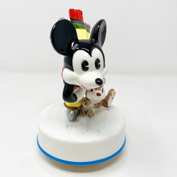 WALT DISNEY PRODUCTIONS | Mickey Mouse Thumper Skater's Waltz Music Box - Picture 2 of 11